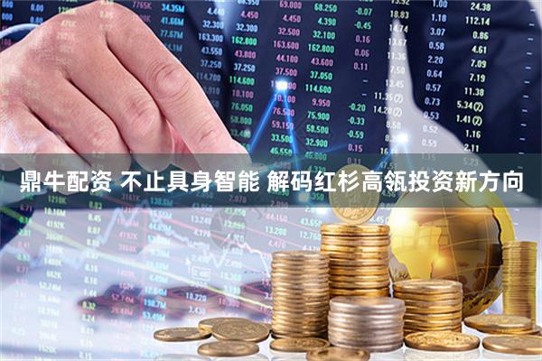 鼎牛配资 不止具身智能 解码红杉高瓴投资新方向