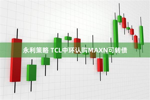 永利策略 TCL中环认购MAXN可转债
